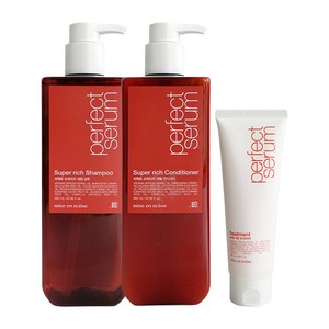 미쟝센 슈퍼리치 샴푸+컨디셔너680ml+트리트먼트180ml, 1개