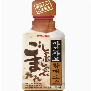 모란봉 샤브샤브 참깨소스, 225g, 1개