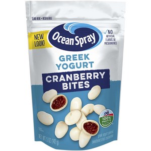 오션스프레이 크랜베리 바이트 그릭 요거트, 그릭 요거트(Greek Yogurt), 1개, 142g