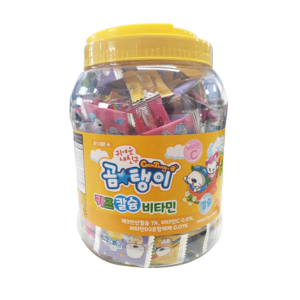 곰탱이 키즈 칼슘 비타민 450g, 250정, 1개