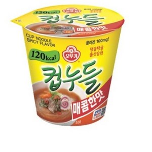 오뚜기 컵누들 매콤한맛 37.8g, 36개