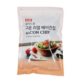 구운 리얼 베이컨칩 500g 샐러드용, 1개