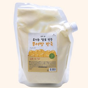 아빠랑 국내산 유기농 쌀로 만든 붕어빵(당도0) 반죽 1kg, 1개