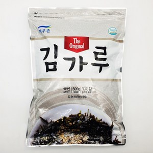 해우촌 조미 주먹밥 김가루 500g 김채 업소용김가루, 1개