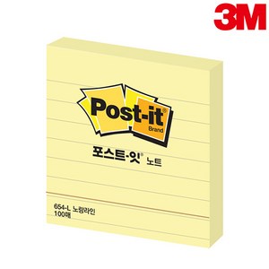 3M포스트잇 654-L 라인 10개묶음