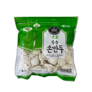 [루의중국식품]중국물만두 원보 부추손만두 600g, 1개