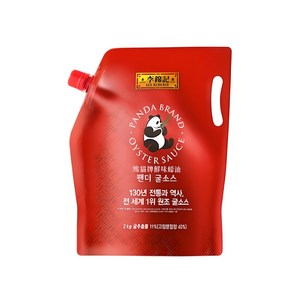 이금기 팬더 굴소스 파우치, 2kg, 2개