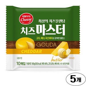 치즈마스터, 180g, 5개