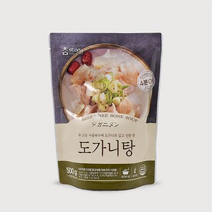 참스토리 도가니탕, 500g, 3개