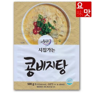 시집가는농산 요맛 콩비지탕 500g x 8팩, 8개