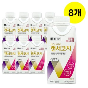 캔서코치 종근당건강 닥터케어 켄서코치 암환자 영양식 영양조제식품 200ml, 8개