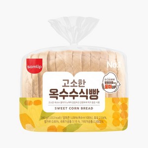 삼립 고소한 옥수수 식빵, 390g, 2개