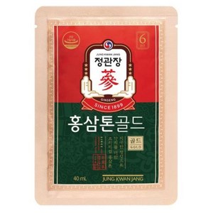 정관장 홍삼톤골드 40mlx30포 1 200ml 정품 [겉 박스 없음], 30개