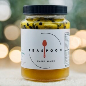 [수제 망고패션후르츠] 병 500g 수제청 과일청 답례품 차 에이드, 1개, 500ml