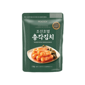 피코크 조선호텔 총각김치 1kg, 1개