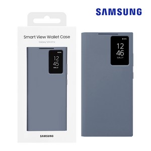 삼성 정품 갤럭시 S24 2S4플러스 S24울트라 스마트뷰 웰렛 케이스, 바이올렛