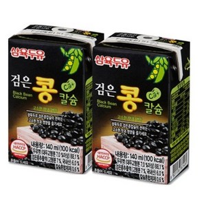 삼육두유 검은콩 칼슘, 140ml, 144개