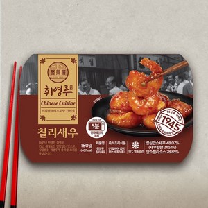 칠리새우 3팩, 3개, 180g