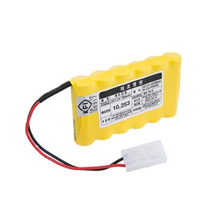 케이원 포레소 소방예비전원 DC 7.2V AA 700mAh (1x6), 1개