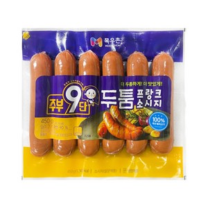 목우촌 주부9단 두툼 프랑크소시지 450g, 목우촌주부9단두툼프랑크소시지450g, 1개