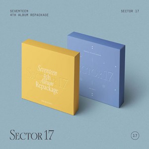 세븐틴 (SEVENTEEN) - 4th Album Repackage SECTOR 17 섹터17, Random+포스터/지관통