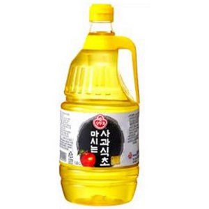 오뚜기 마시는 사과식초, 1.8L, 3개