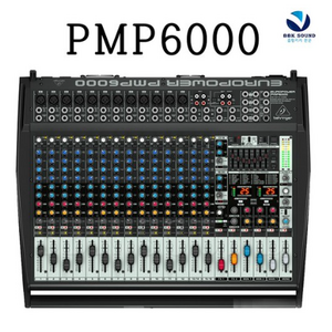 Behinge PMP6000 1600W 20채널파워드믹서앰프