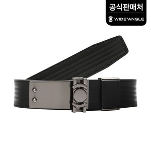 [와이드앵글 공식] [골프] 여성 미니로고 슬림벨트 WWP22Y01Z1, Black, 1개