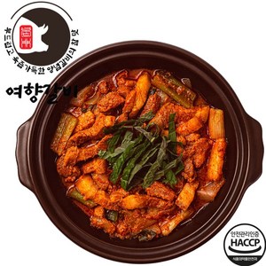 여향갈비 수제돼지 고추장양념구이, 2개, 600g