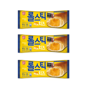 한성기업 롤피자스틱 치즈피자 80g, 3개