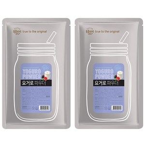 대상 상큼한 요거트 파우더 1kg 2개 묶음, 1개입
