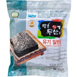 장흥무산김 유기일반김 전장 100매, 1개, 195g