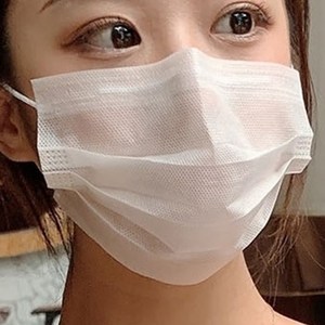 더 좋은 얇은 마스크 2중필터 50매 방수원단 일회용 여름용, 1세트, 화이트, 50개입