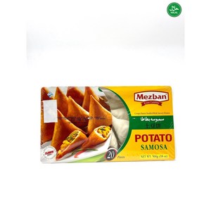 Potato Samosa 할랄 감자 사모사 포테이토 (Halal 500g), 1개, 500g