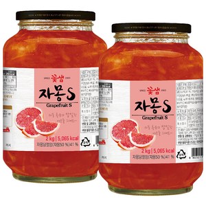 꽃샘 자몽S 2kg 2개세트, 1개입, 2개