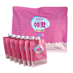 맛있는 쉐킷 단백질쉐이크 파우치 다이어트 한끼 쉐이크 아침 식사대용 곡물, 35개, 40g