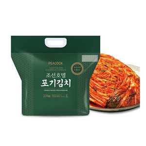 [신세계푸드(SHINSEGAE FOOD)] [피코크] 조선호텔 포기김치 2.5kg, Once, 1개