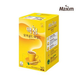 맥심 모카골드 마일드 커피 믹스, 12g, 160개입, 1박스