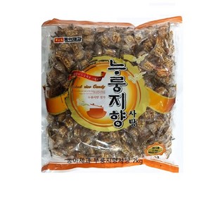 동아제과 누룽지향 사탕, 2kg, 1개