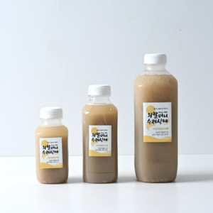 [외할머니 수제식혜] 이천쌀 국산햇엿기름 무방부제 비정제원당식혜 300ml, 6개