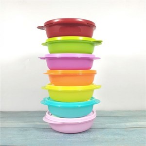 Tupperware 타파웨어 전자레인지 용기 냉장고 냉동 수납 정리 밀폐용기 반찬통 390ml 6종, 6p-색상랜덤, 1개