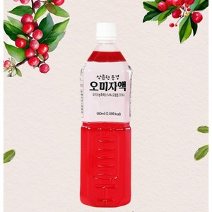 문경 오미자액 대용량, 980ml, 1개, 1개입