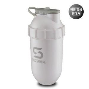 쉐이크스피어 오리지널 뷰 노볼 쉐이크통 쉐이커 프로틴쉐이커, 오리지널 화이트, 700ml, 1개