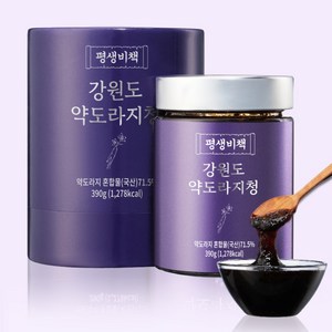 평생비책 강원도 약도라지청 100% 약도라지 무설탕, 1세트, 1개입, 390g