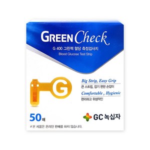 그린첵 혈당측정검사지, 50개입, 1개