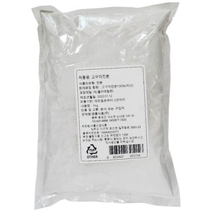 국산 고구마전분 1kg 100% 고구마전분 가루, 1개