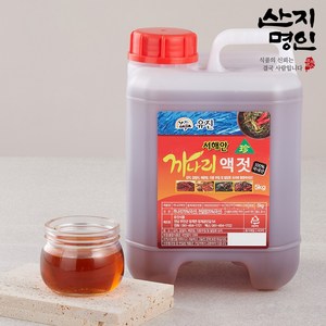 [산지명인] 100년 전통 윤판례 추자도 까나리액젓, 1개, 5kg