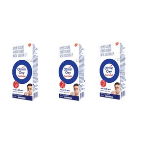 Otrivin Oxy Fast Relief Adult Nasal Spray 10 ml Nasal Spray, 30ml, 3세트