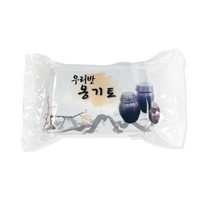 옹기토 찰흙 350g, 1개