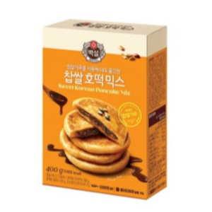 백설 찹쌀호떡믹스, 400g, 10개